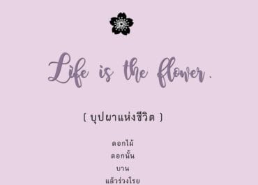 บุปผาแห่งชีวิต